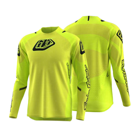 Jersey Troy Lee Designs Sprint Ultra MTB Sequence Flo Yellow